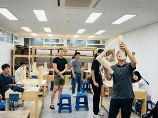 야호학교 목공교육 시설사용 - 좌식테이블 만들기 2일차 썸네일 이미지