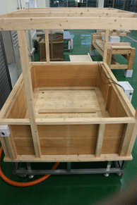 전통식 초지기(Traditional Type Sheet Machine) 사진